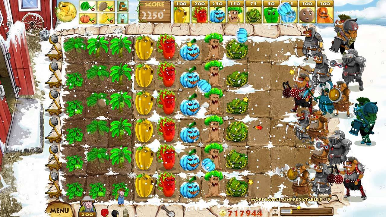 battle ranch pertarungan babi Pertarungan melawan pasukan babi ganas di Battle Ranch Pigs vs Plants.