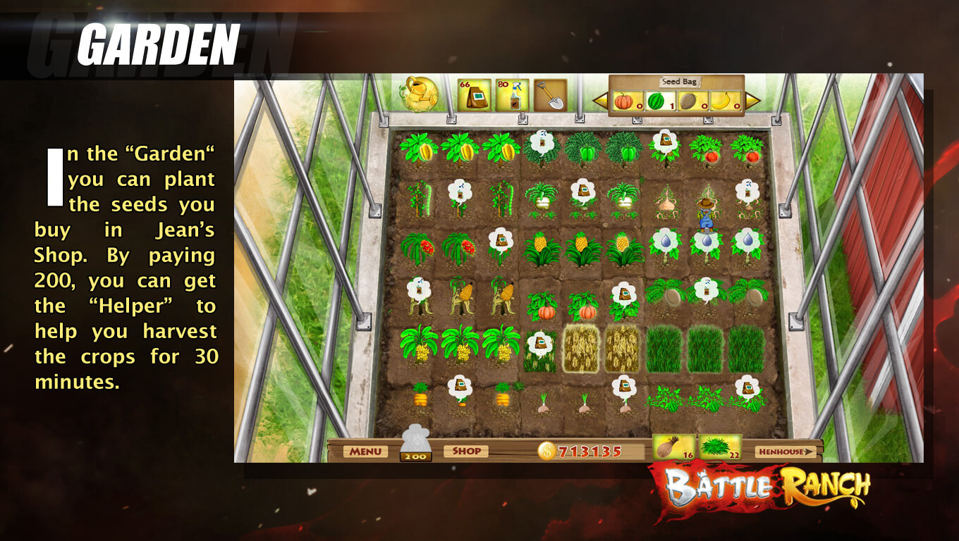 battle ranch trophy room Toko dan Trophy Room di Battle Ranch Pigs vs Plants untuk upgrade dan pencapaian.