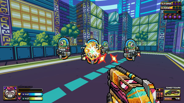 Thumbnail game Mala Petaka, FPS sci-fi pixel art buatan anak bangsa dengan aksi penuh dan warp portal futuristik