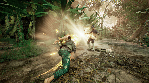 Thumbnail The Blind Warrior, game lokal Indonesia bertema silat dan perlawanan kolonial