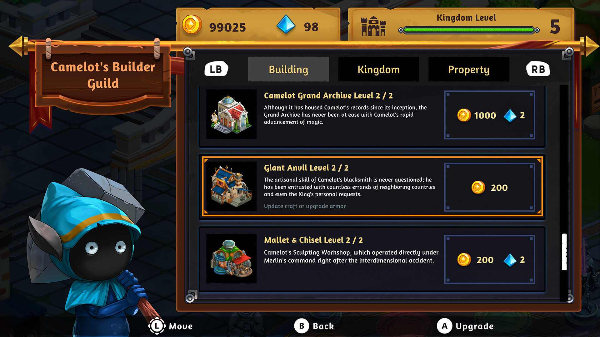 Camelot's Builder Guild