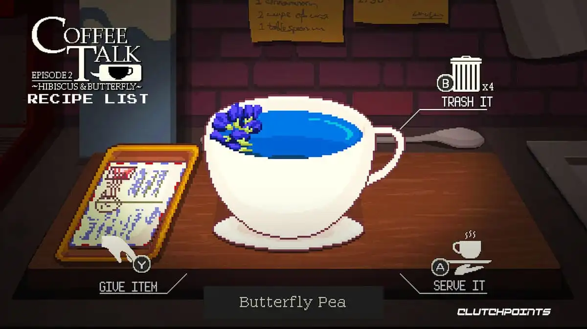 Coffee Talk Episode 2 Recipe Guide Coffee Talk Episode 2 Recipe Guide