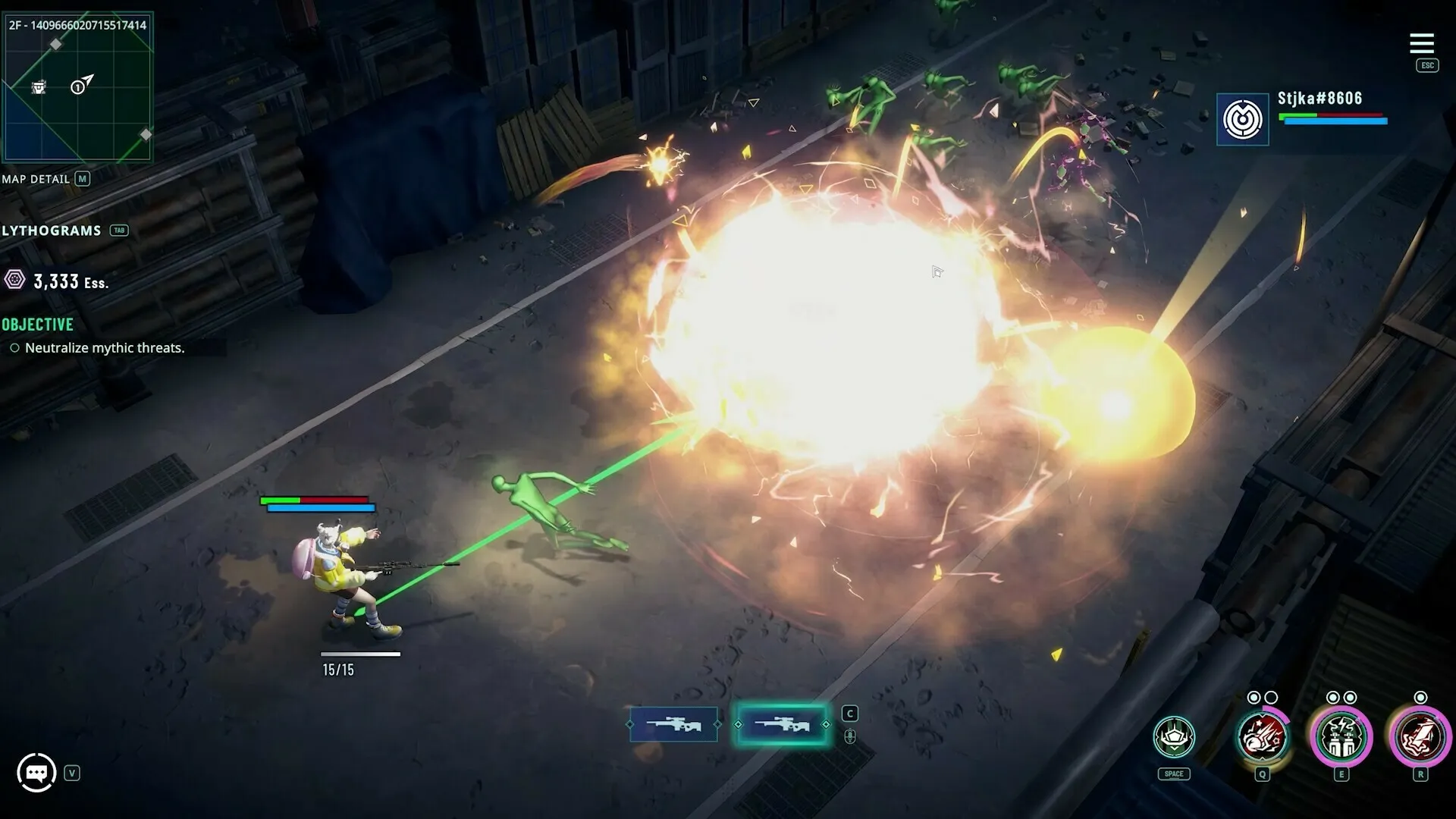 Global Operations A soldier monitors digital maps and holographic data inside a high-tech command center with a glowing world projection