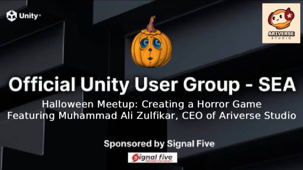 Halloween Meetup: Creating a Horror Game – featuring Muhammad Ali Zulfikar