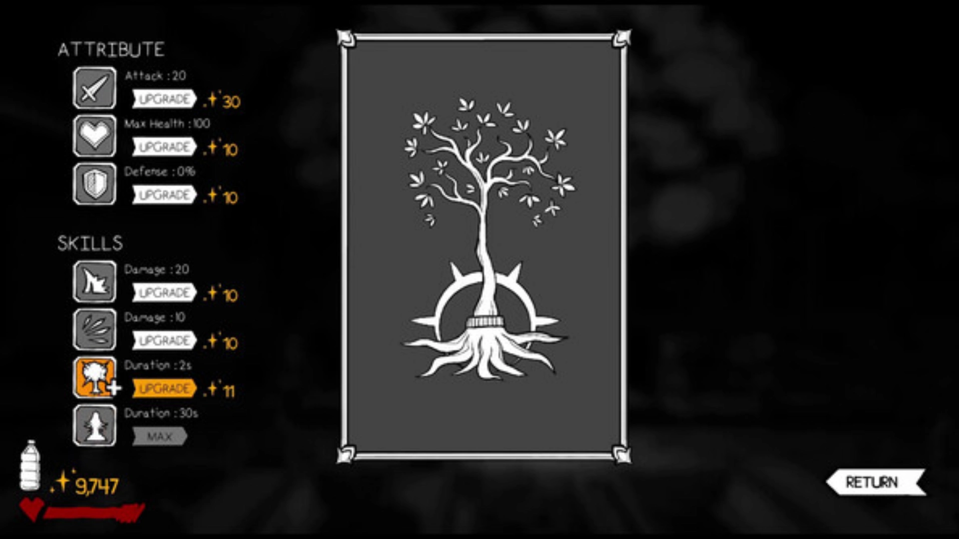 Upgrade Skills and Attributes Upgrade Skills and Attributes