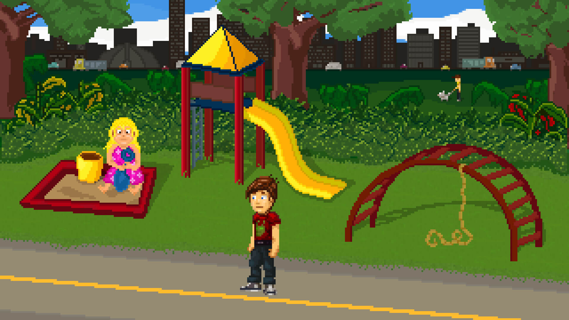 petualangan untuk semua usia anak-anak dan orang dewasa menikmati game petualangan ringan dan lucu bersama