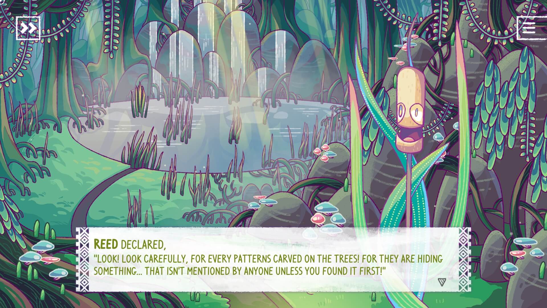 she and the light bearer gameplay puzzle Gameplay penuh puzzle simbolis dengan interaksi point-and-click yang lembut dan imersif