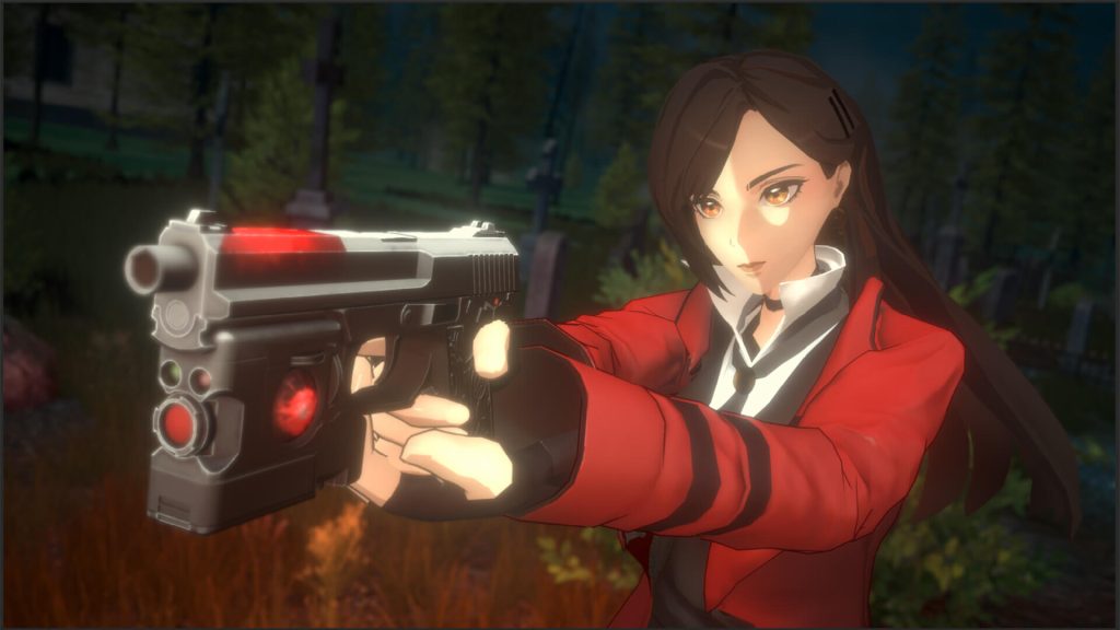 Vivian sang Warden Magus siap bertarung dengan sihir dan senjata api di Spell Trigger, game lokal Indonesia dari Tosca Orca.