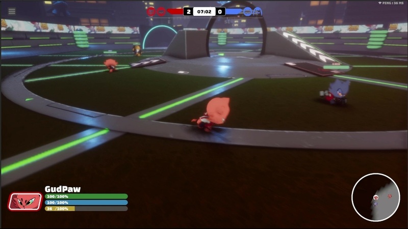 The scene from Khuga Rumble Arena