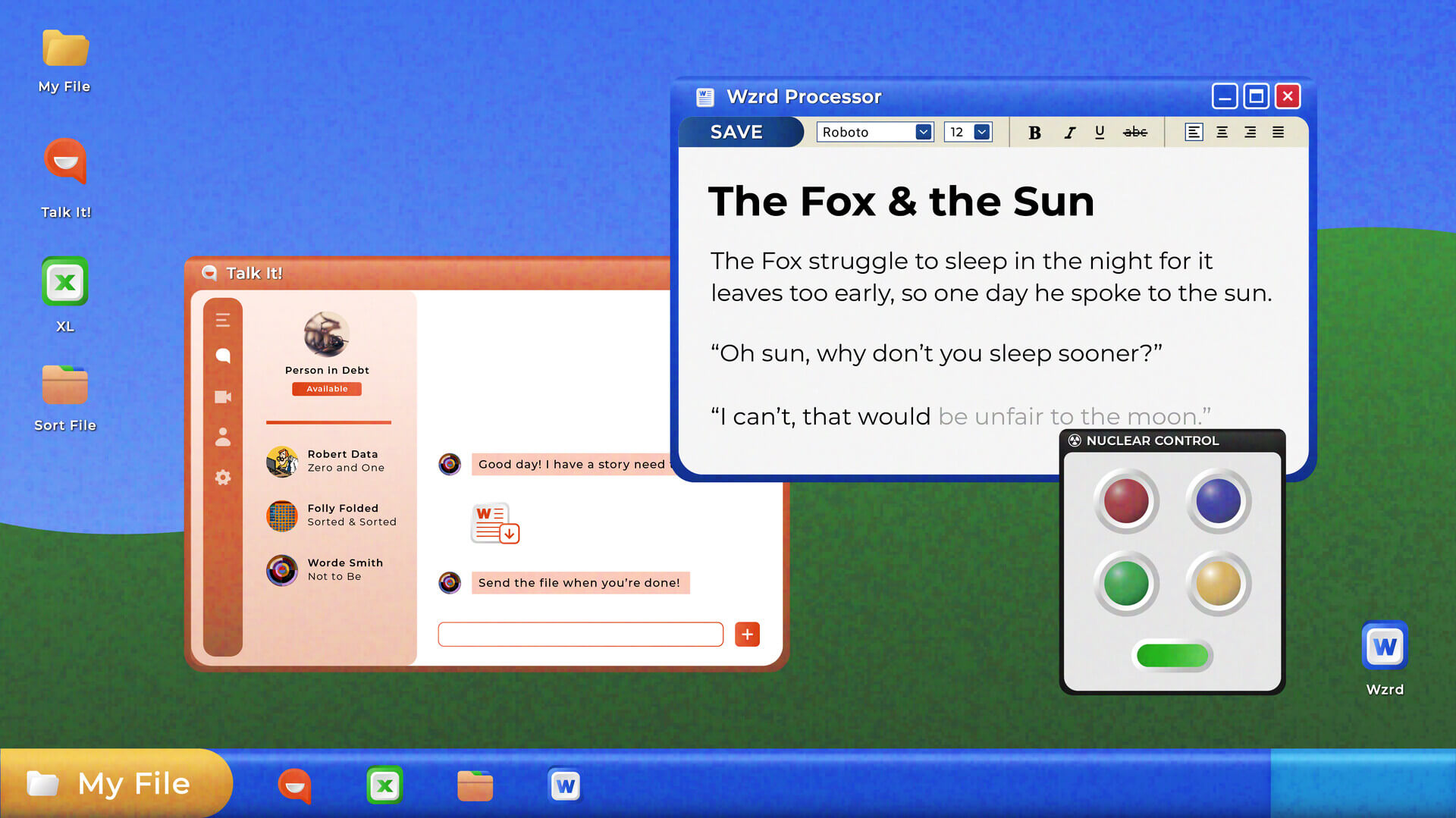 dialog satir lucu game lokal indonesia Percakapan lucu dan satir antara karakter dalam game lokal Indonesia.
