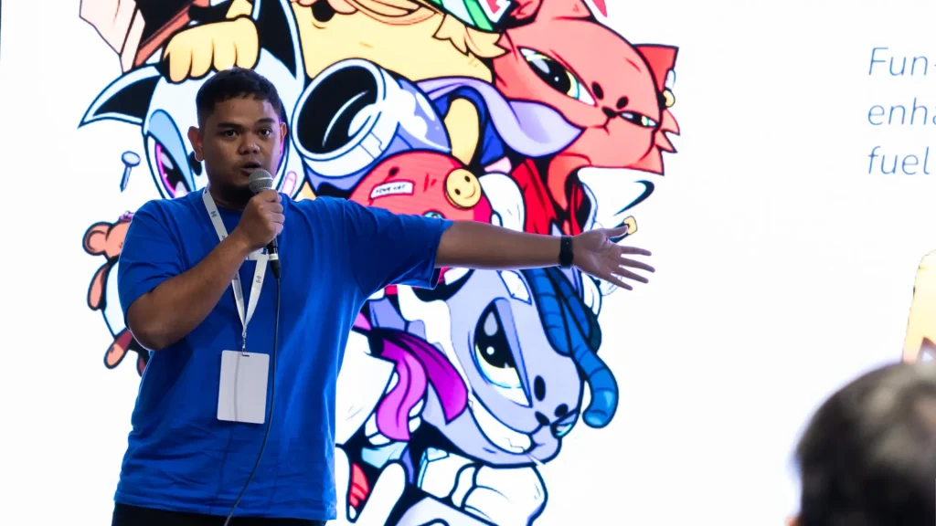 gilang khuga labs akan menjadi satu satunya perwakilan dari indonesia di panggung base demo day argentina tombol start media