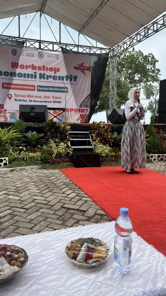 Aulia Hany Mustikasari selaku inisiator Misi Budaya Kab. Tuban x Kota Malang