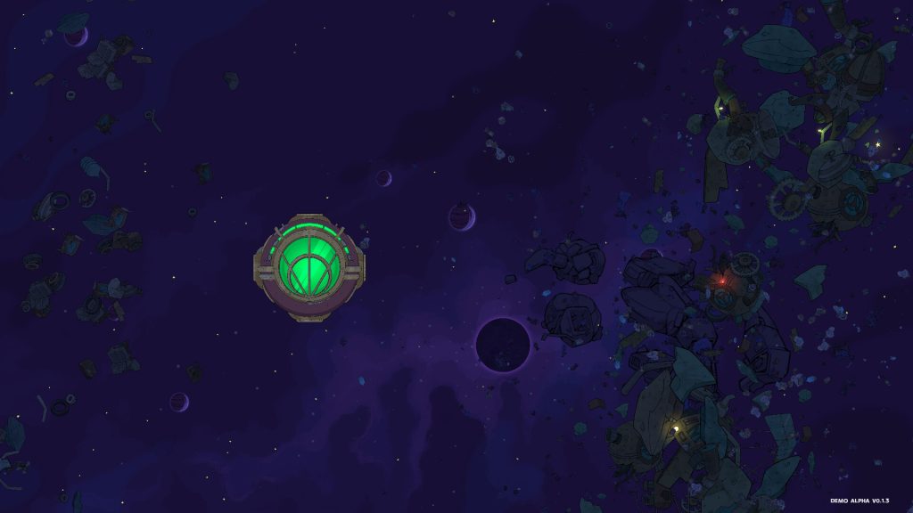 Cosmic Cat dalam game I NEED SPACE