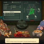 Dungeon Hotpot cover featuring adventurers enjoying warm monster hotpot inside a cozy torchlit dungeon