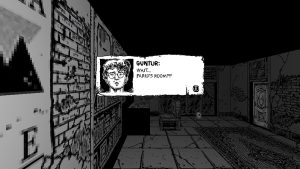NOL cover featuring black-and-white horror manga visuals and a surreal nightmare atmosphere