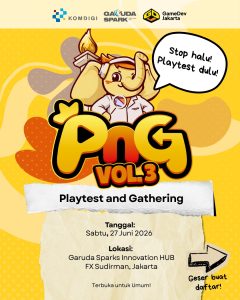 PNG Vol. 3 Playtest and Gathering di Jakarta