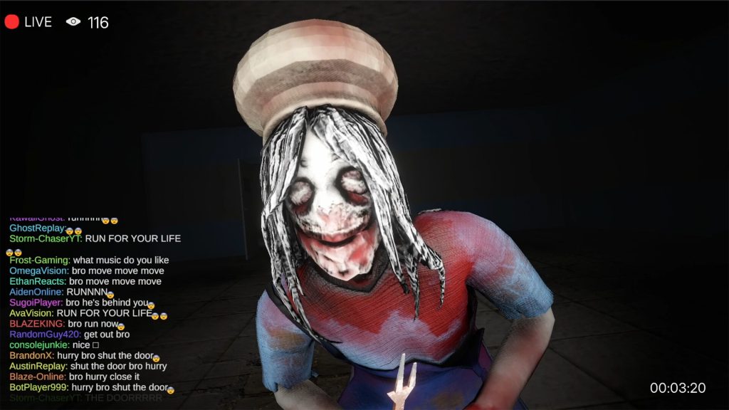 streamchat horror live indonesian horror game