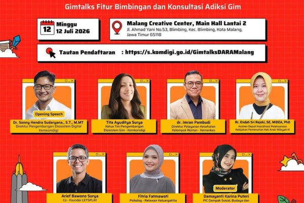 Poster Gimtalks DARA Goes to Malang di MCC.