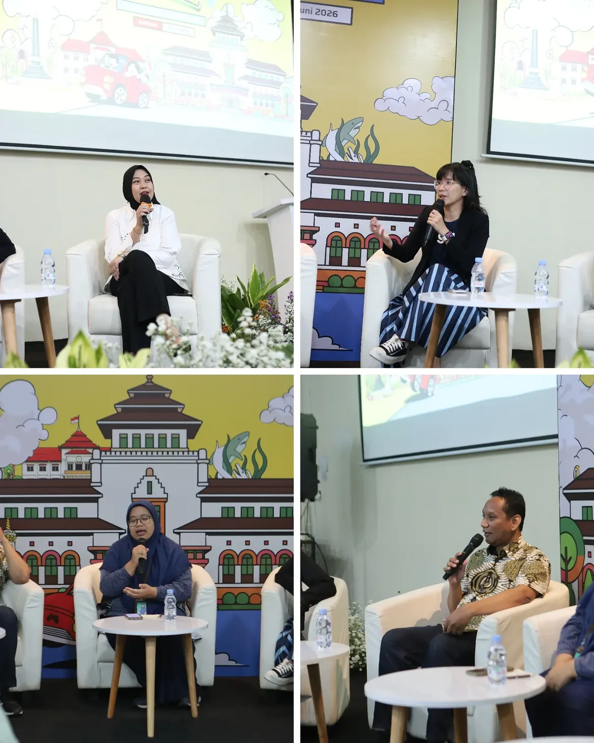 Narasumber berbicara di GimTalks DARA 2026.