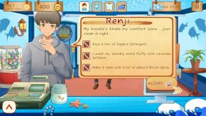 Wash & Warm cozy life simulation game.