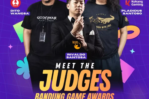 Juri Bandung Game Awards 2026 di Bandung Game Demo Day.