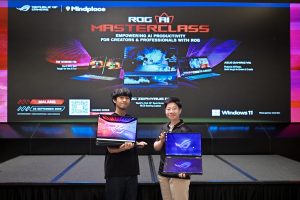 Dari Ki-Ka: La Junta Founder Mindplace, Vania Margonoharto Product Marketing ASUS ROG Indonesia