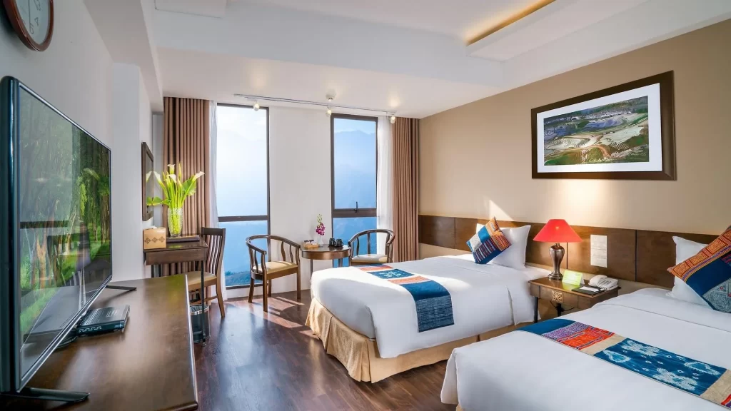 3. Deluxe Bed Room Amazinghotelsapa