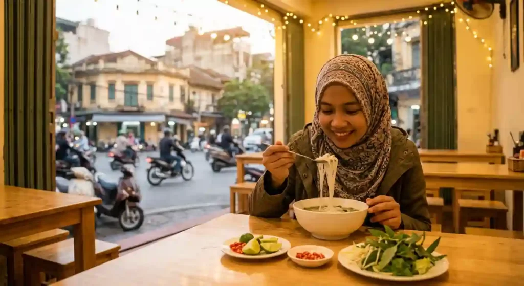 tips makanan halal di vietnam