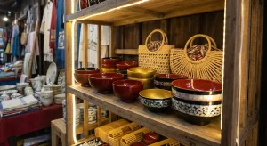 Kerajinan tangan unik yang bisa dibeli saat wisata belanja Vietnam.