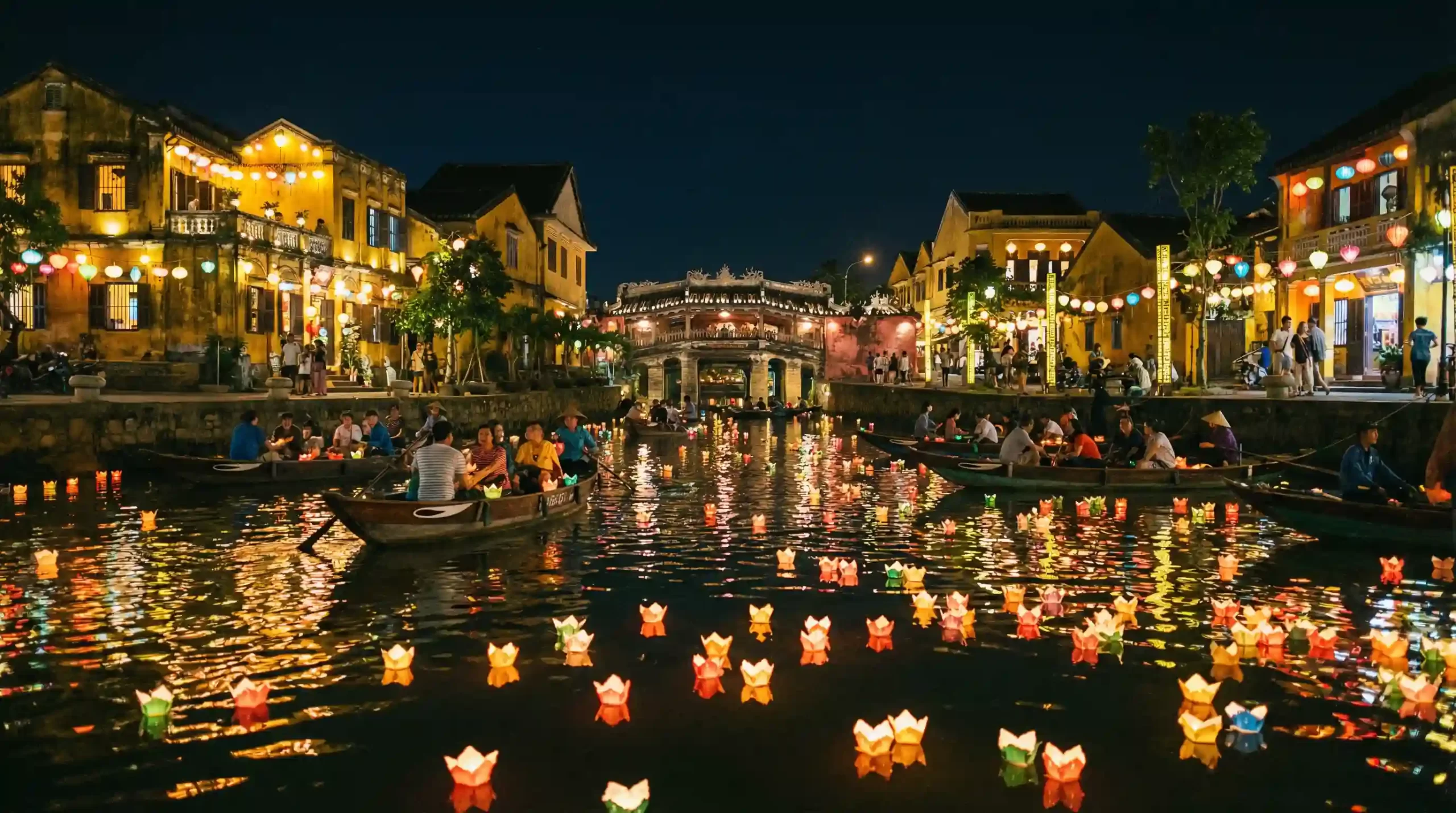 sungai hoi an saat festival