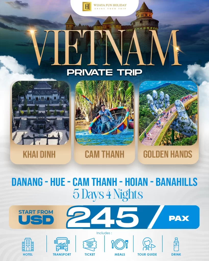 private trip vietnam 5D4N danang