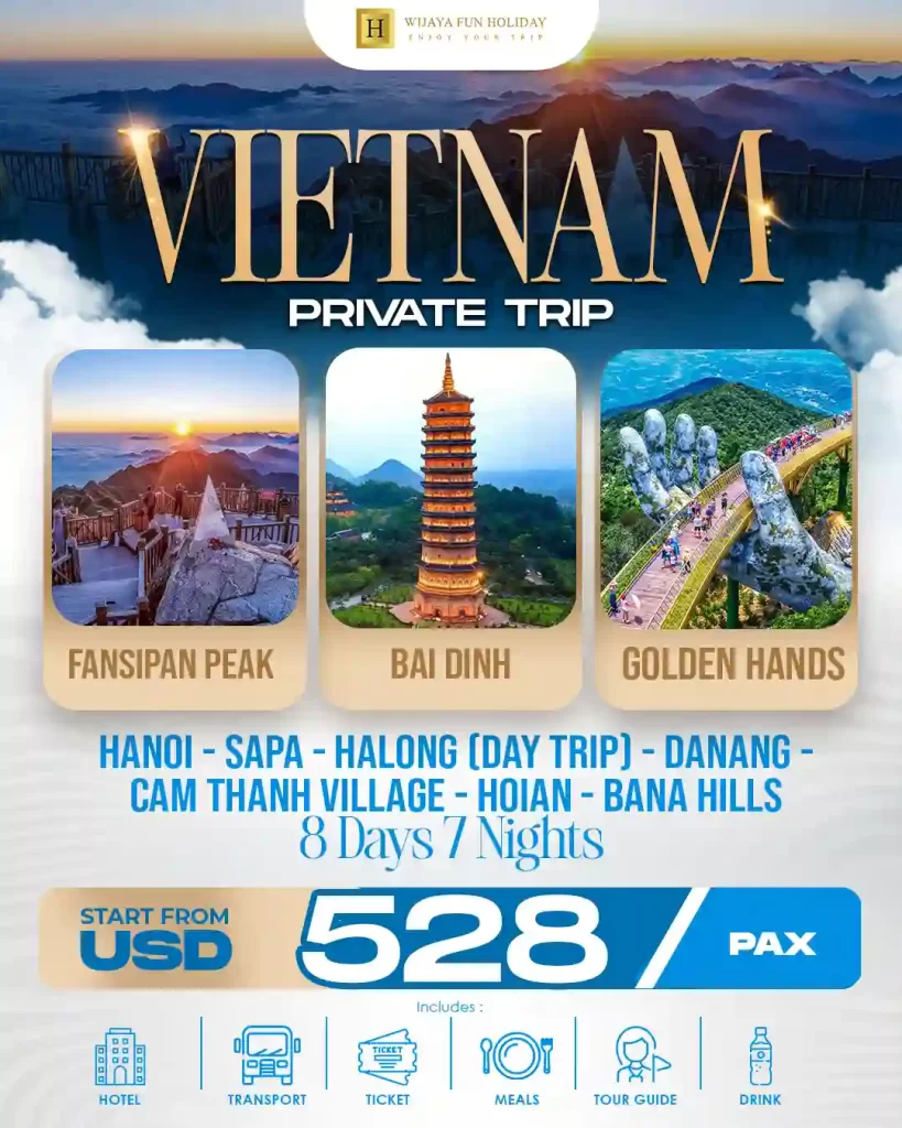 Private Trip Vietnam 8D7N