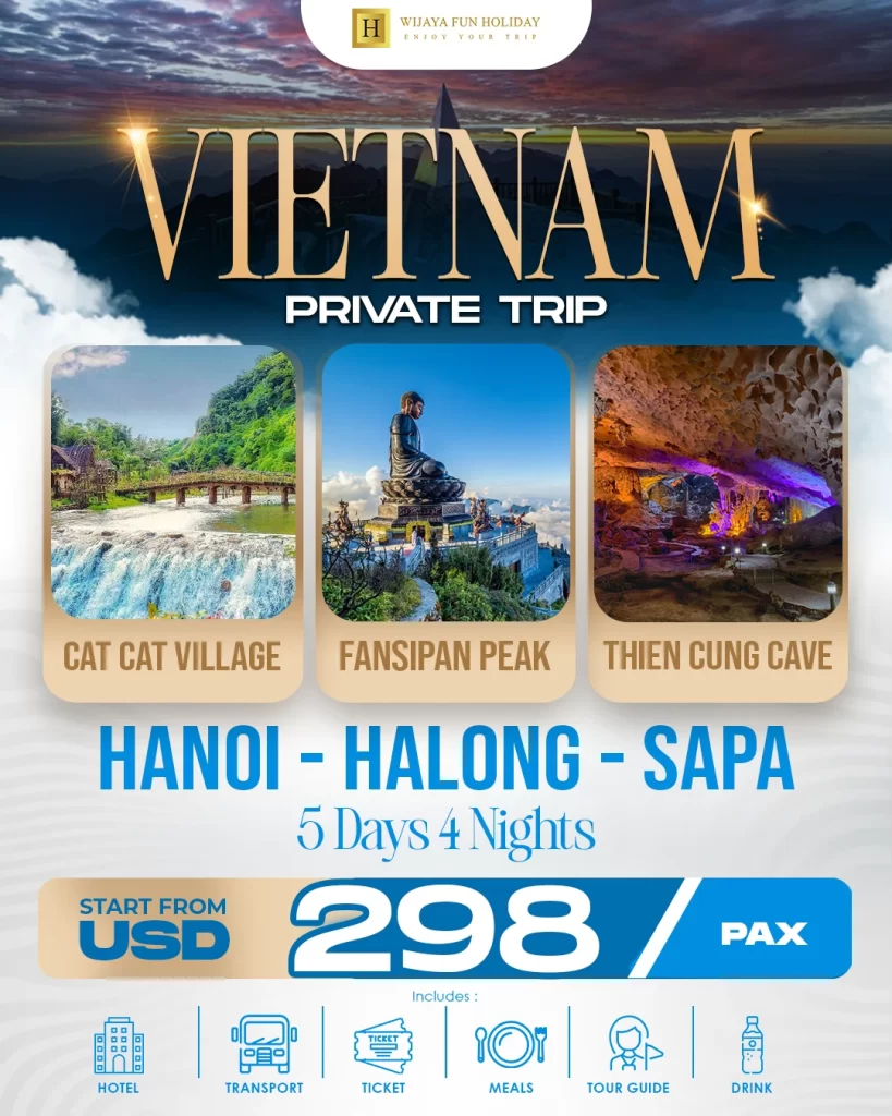 private trip vietnam 5D4N halong sapa