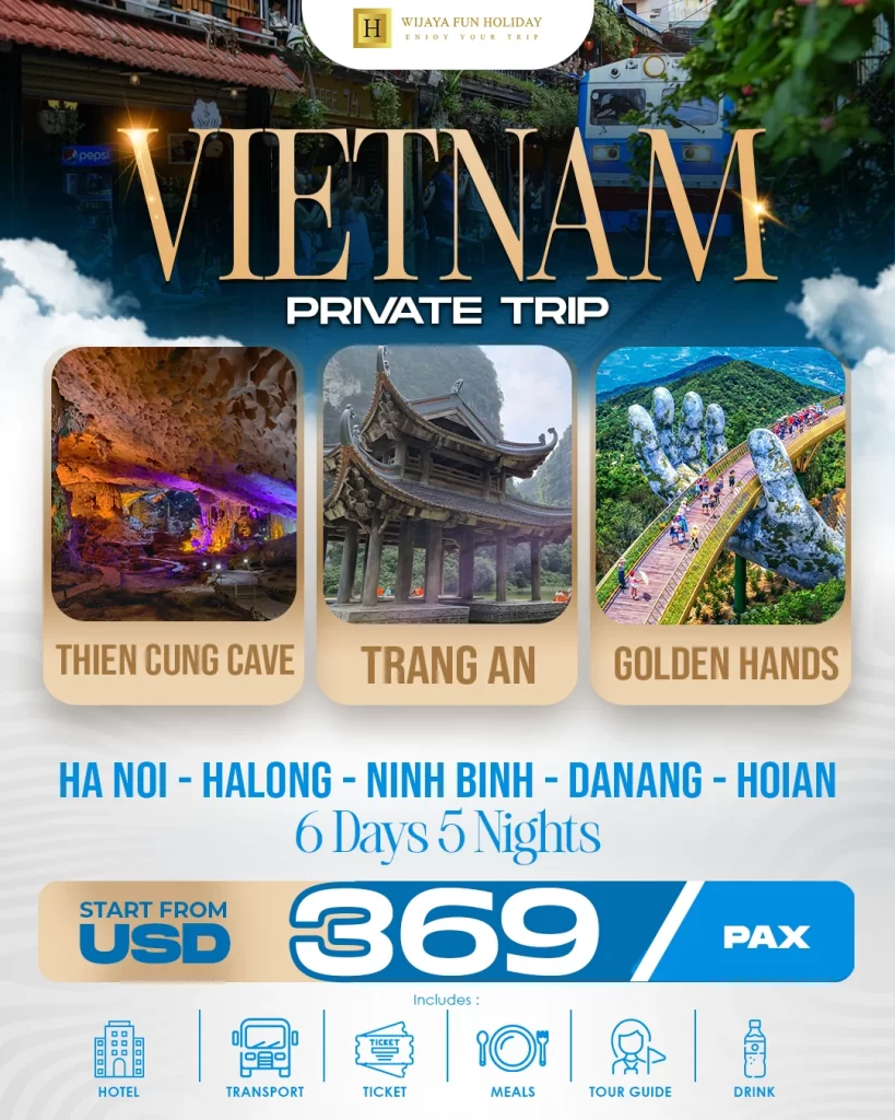private trip vietnam 6D5N halong