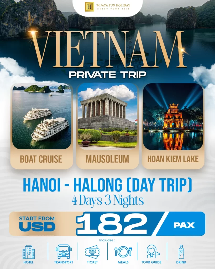 private trip vietnam 4D3N hanoi