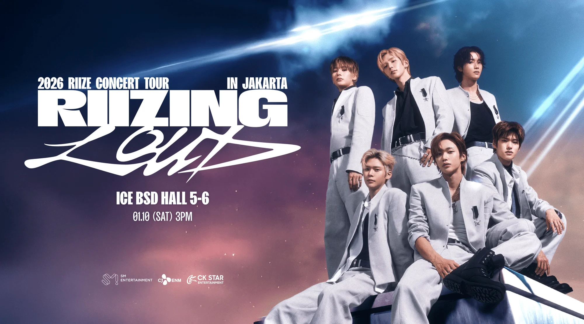 RIIZE Bawa Tour 'RIIZING LOUD' ke Jakarta 2026, BRIIZE Siap-siap War Tiket!