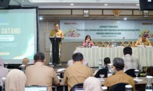 Sekda Edward Candra Buka Capacity Building Penyusunan Pelaporan Kinerja TPID Sumsel