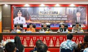 Ajak Satgas Karhutla Tingkatkan Kewaspadaan
