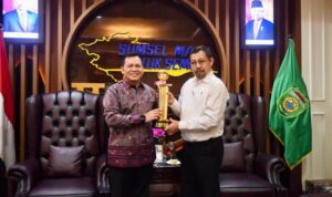 Bangga Sumsel Raih Anugerah Wahana Tata Nugraha Wiratama dari Presiden RI