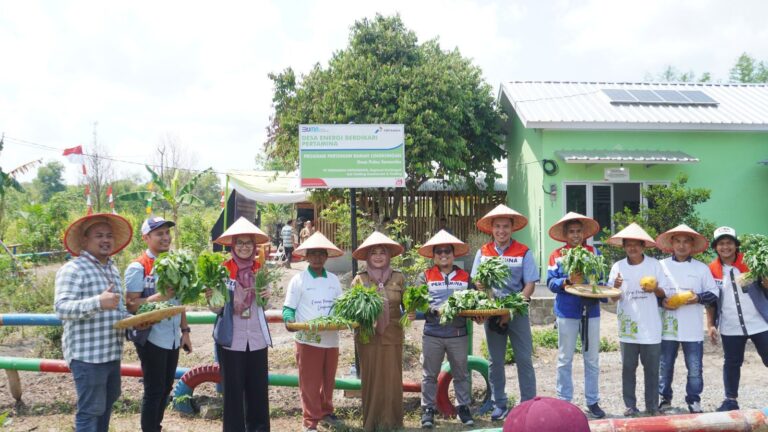 Pengelolaan Air Berbasis Energi Surya: Pertamina Bantu Atasi Tantangan Pertanian Desa Pulau Semambu