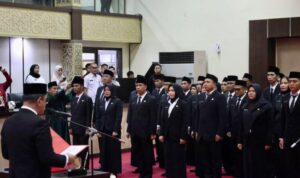 Edward Candra Lantik 47 Pejabat Fungsional di Lingkungan Pemprov Sumsel