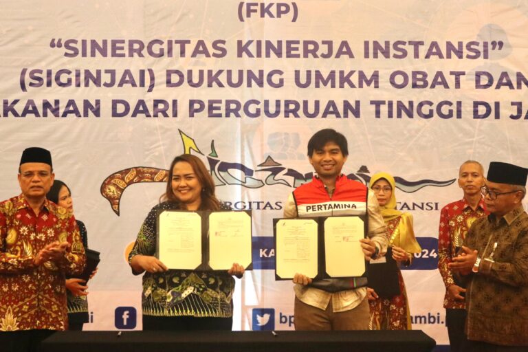 Sinergi Inovatif Pertamina dan BPOM Jambi dalam Mendorong UMKM Berkualitas Tinggi dan Berdaya Saing