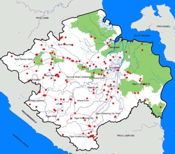 Hotspot Sumsel Tembus 198 Titik Panas, Tertinggi Sepanjang Tahun