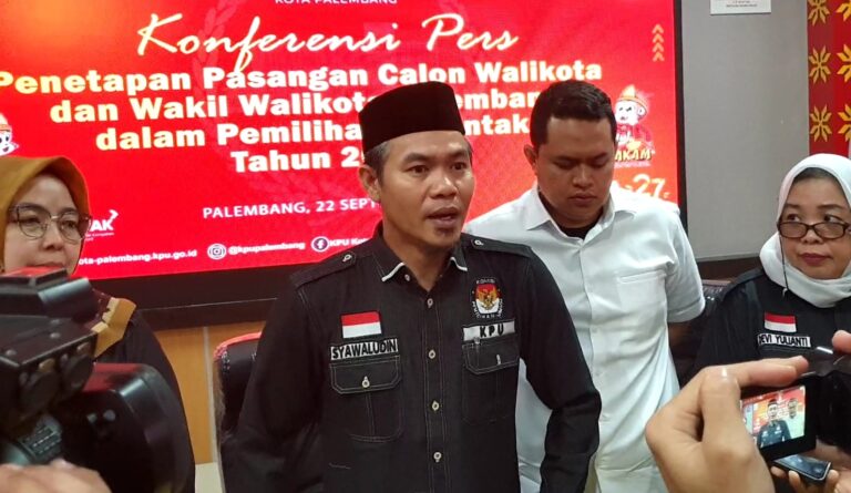 Tok! Paslon Perempuan Lawan 2 Paslon Pria di Pilkada Palembang