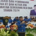 Insentif RT di Palembang Naik Jadi Rp1 Juta Perbulan