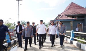 Pj Bupati Banyuasin Tinjau Pembangunan Berkelanjutan Dermaga Sri Menanti Dan Karang Agung Ilir