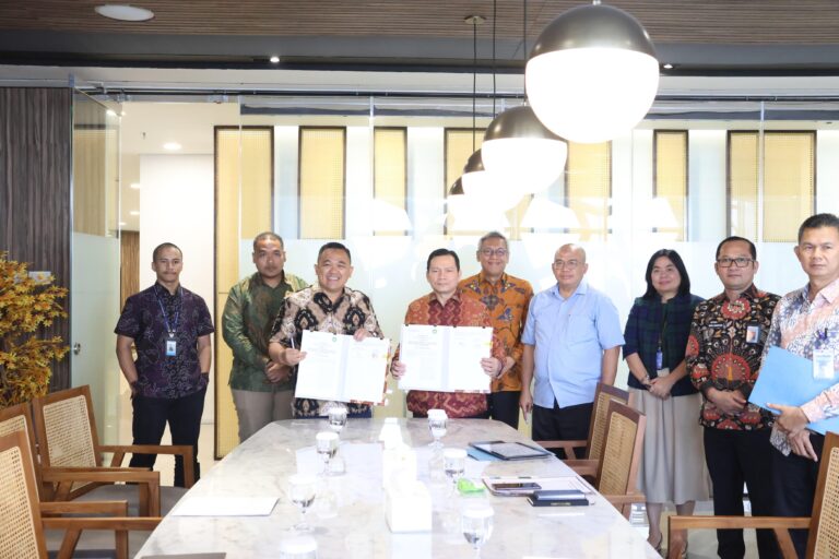 Teken MoU Dokumen Usulan Perencanaan Pengembangan Kawasan Sawah Rawa Pasang Surut Tanah Mineral