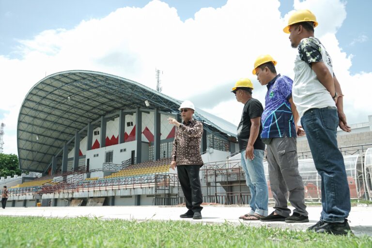 Pembangunan Sandwich Track Stadion Serasan Sekate Dikebut