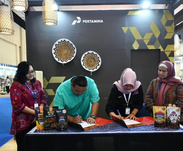 Pertamina Fasilitasi Putra Abadi di TEI 2024, Hasilkan Kerja Sama Ekspor dengan JUTAMAS Malaysia