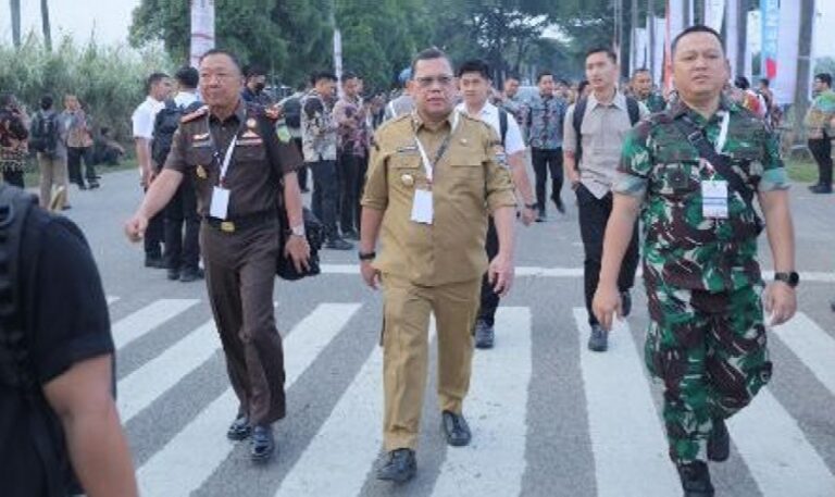 Pj Walikota Palembang Hadiri Rakornas Pemerintah Pusat dan Pemerintah Daerah Se-Indonesia di Sentul